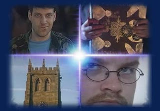 Four stills from the film