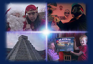 Four stills from the film