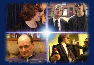 Four stills from the film