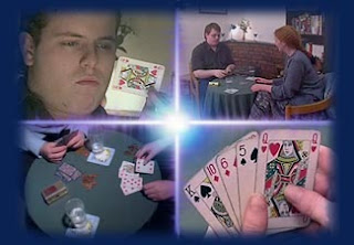 Four stills from the film