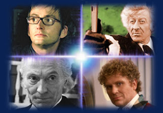 Four stills from the film