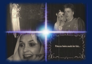 Four stills from the film