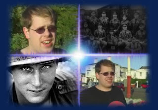 Four stills from the film